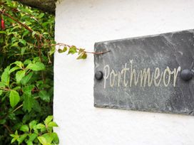 A sign displaying Porthmeor at Porthmeor in Wadebridge