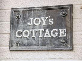 A sign for Joy's Cottage at Snettisham