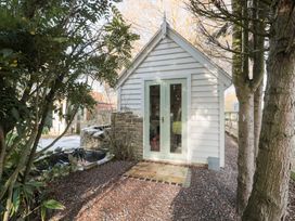 An outdoor cabin view at Shades Farm Cabin in Cirencester