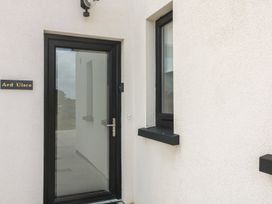 An entryway with a door and window at Ard Uisce @ Estuary Bliss Duncannon, County Wexford
