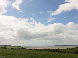 A view of the ocean and cloudy sky at Ard Uisce @ Estuary Bliss in Duncannon, County Wexford