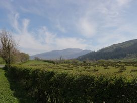 A landscape with hills and trees at Fellfoot Cottage in 