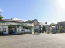 A co-operative society building with signage in Hexham