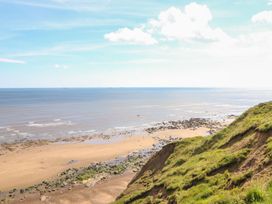 A view of the sea and coastline at 37 Horizon Park in Hartlepool