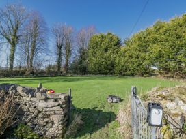 A garden with grass and trees in Linden Lea Field Broughton near Cartmel