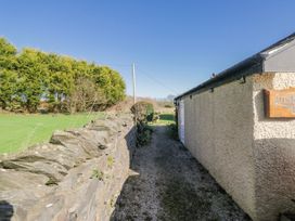 An outdoor path leading to a cottage at Linden Lea Field Broughton near Cartmel