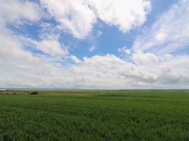 A field with green vegetation and a blue sky at Watersmeet - 85 @ Park Avenue Holiday Village, Leysdown-On-Sea, Kent
