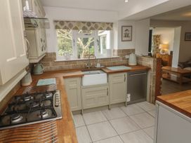 A kitchen with a sink and gas cooker at Tinners Way, Tresowes near Ashton