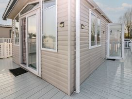 An outdoor area with doors and windows at Plot 243 - Coldingham Bay Leisure Park Eyemouth