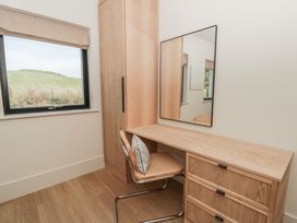An office with a desk and chair at Brynseion Uchaf near Aberystwyth