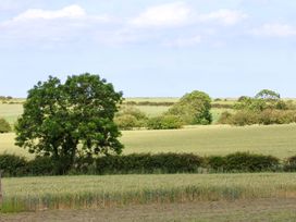 A tree and field on a landscape at Freedom Lodge @ Summerfield Farm Whitby