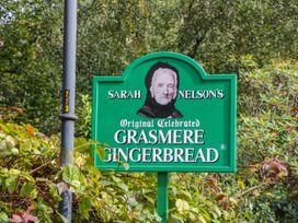 A sign for Sarah Nelson's Grasmere Gingerbread in Grasmere
