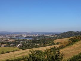 A view of city and river from hills at Lodge 19 in Millbrook