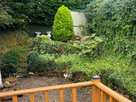 A garden with steps and plants at a property in unspecified location