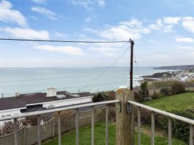 A view of the sea and sky from a property at Porthleven Coastal Retreat with 5 Bedrooms in Porthleven