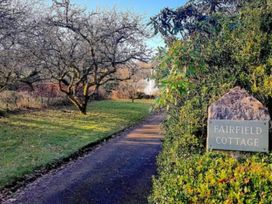 A pathway leading to Fairfield Cottage in Hawkshead
