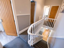 A staircase in a hallway at 38 Ashville Avenue Scarborough