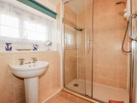 A bathroom featuring a shower and a sink at The Granary in 