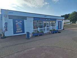 An outdoor view of a gift shop at Haven Seashore, Great Yarmouth