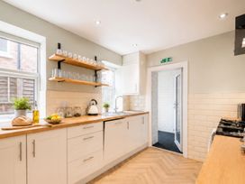 A kitchen with a sink and countertop at 127 Columbus Ravine, Scarborough