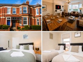 A house exterior and interior spaces including a dining area and bedrooms at 46 Ashville Avenue Scarborough