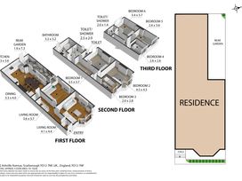 A floor plan layout of a residence at 22 Ashville Avenue Scarborough