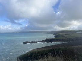 A coastline view with cliffs and the ocean at 2 Bedrooms overlooking Little Petherick Creek Little Petherick