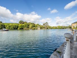 A view of water with boats and trees at Apartment Sleeps 4 with Balcony and Parking in Kingsbridge
