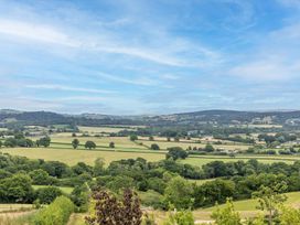A landscape view with fields and trees at Huxham View & Annex in Kingsteignton