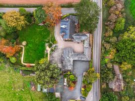 A view of a property with garden and pathway at The Croft in Vowchurch near Peterchurch