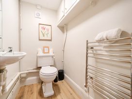 A bathroom with a sink and toilet at Jubilee at the Graythwaite Estate near Hawkshead
