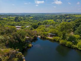 A landscape with water and greenery at Costentyn, Tor Down Quarry St Breward