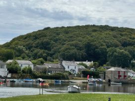 A view of houses and boats by the water at Kingbarth in Lerryn