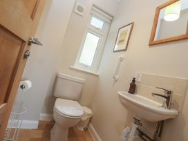 A bathroom with sink and toilet at The Meadow in Feock near Carnon Downs