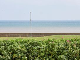 A view of the ocean with greenery at 8 Wilton Road Hornsea