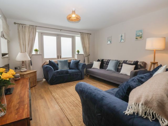 A living room with furniture and decor at The Old Vicarage Annex Hornsea