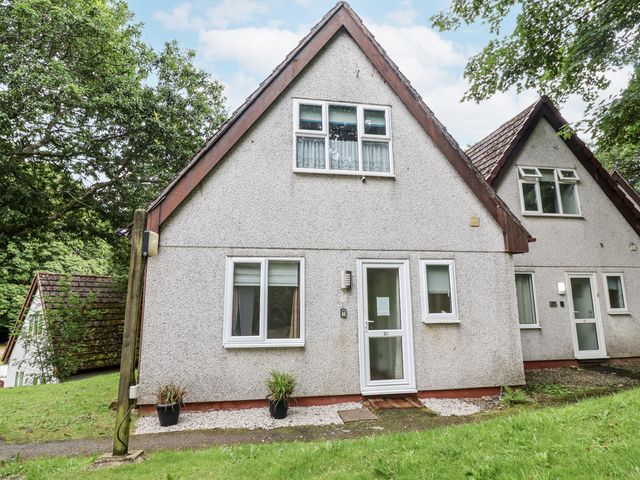 A house with windows and a door at Valley Lodge 20 Callington