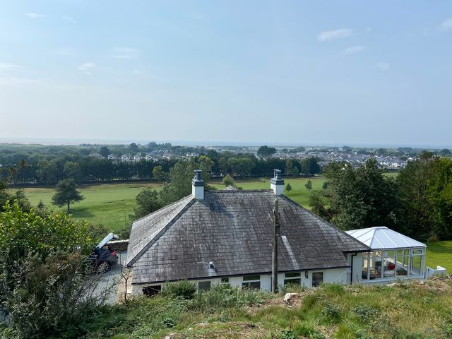 A house with garden and view in Morfa Bychan