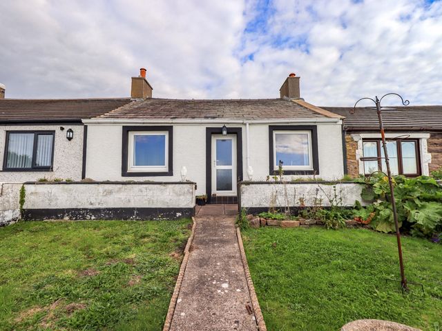 A house with windows and a door at Solway View in Whitehaven