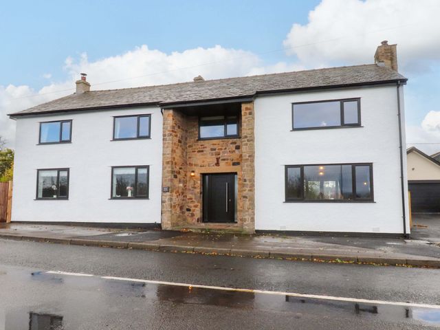 A house exterior view at Brook House in Broughton, Lancashire