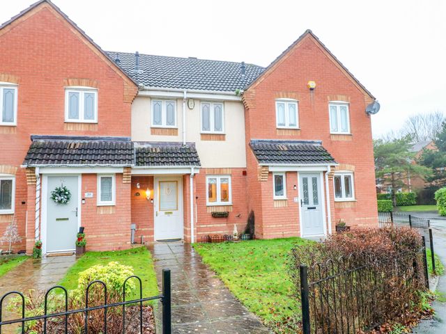 A house with front doors and windows at 41 Lower Birches Way Rugeley