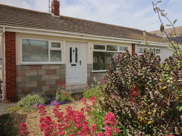 A house with a front door and garden at 6 Bastion Close Prestatyn