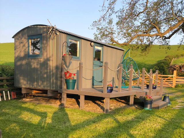The Peacock Shepherds Hut at Hafoty Boeth - 1199052 - photo 2