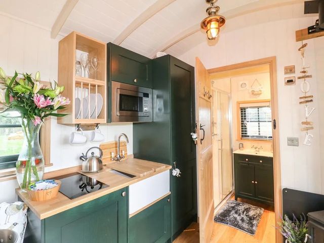Shepherd's Hut with Hot Tub, Wellness Spa and Wood Burner - 1210022 - photo 3