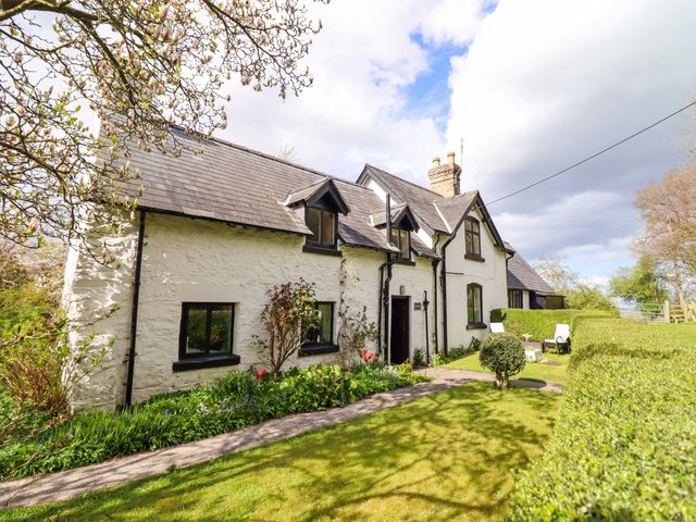 A house and garden at Penymaes BronYgarth near Chirk