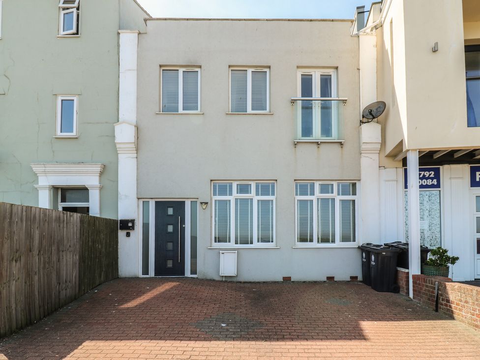 A building facade with windows and door at 38 The Parade Walton-On-The-Naze