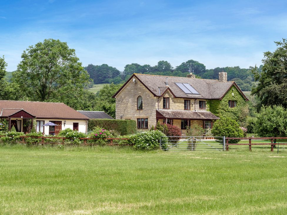 A house and garden at Little Barn in Cucklington near Wincanton