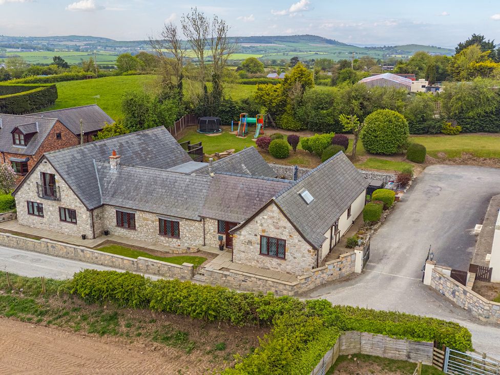 A house with garden and children playground at Arosfa in Axton near Trelawynd
