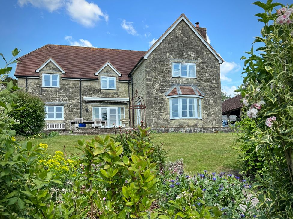 A house with garden and patio at Samstone in Donhead St. Mary near Ludwell