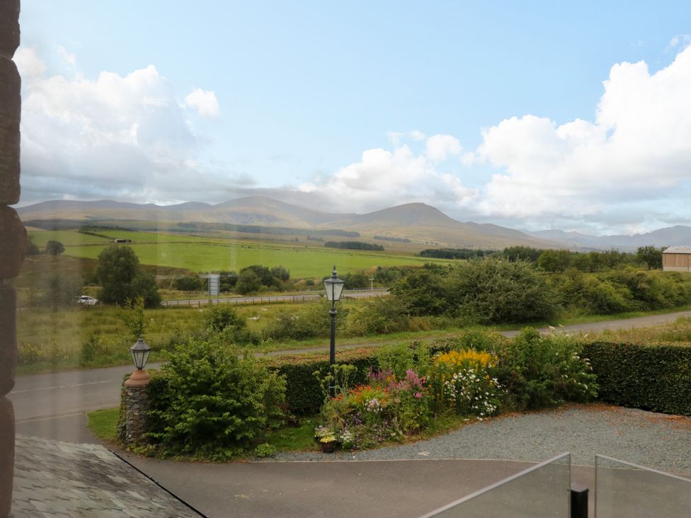 A view of mountains and greenery from a property at Sherriff in Troutbeck, near Keswick